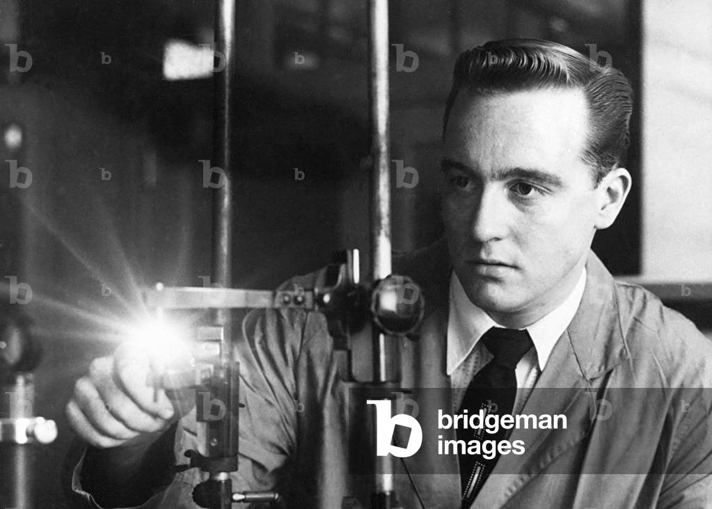FBI scientists applied technology in criminal investigations. c. 1950