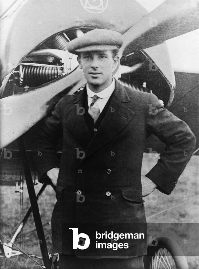 Harry Hawker 1889-1921 Australian aviator and co-founder of Hawker Aircraft. May 1919. LC-USZ62-107682