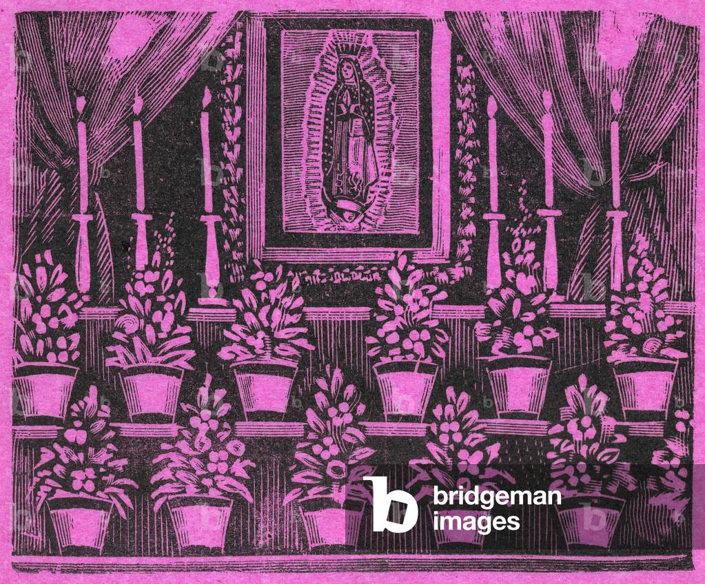 Altar of The Virgin of Guadalupe, by Antonio Vanegas Arroyo, c.1910