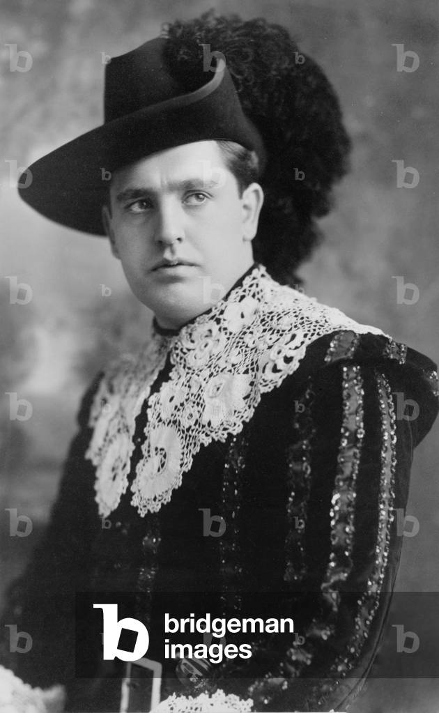 John McCormack, (1884-1945), Irish-American tenor, in costume. 1910