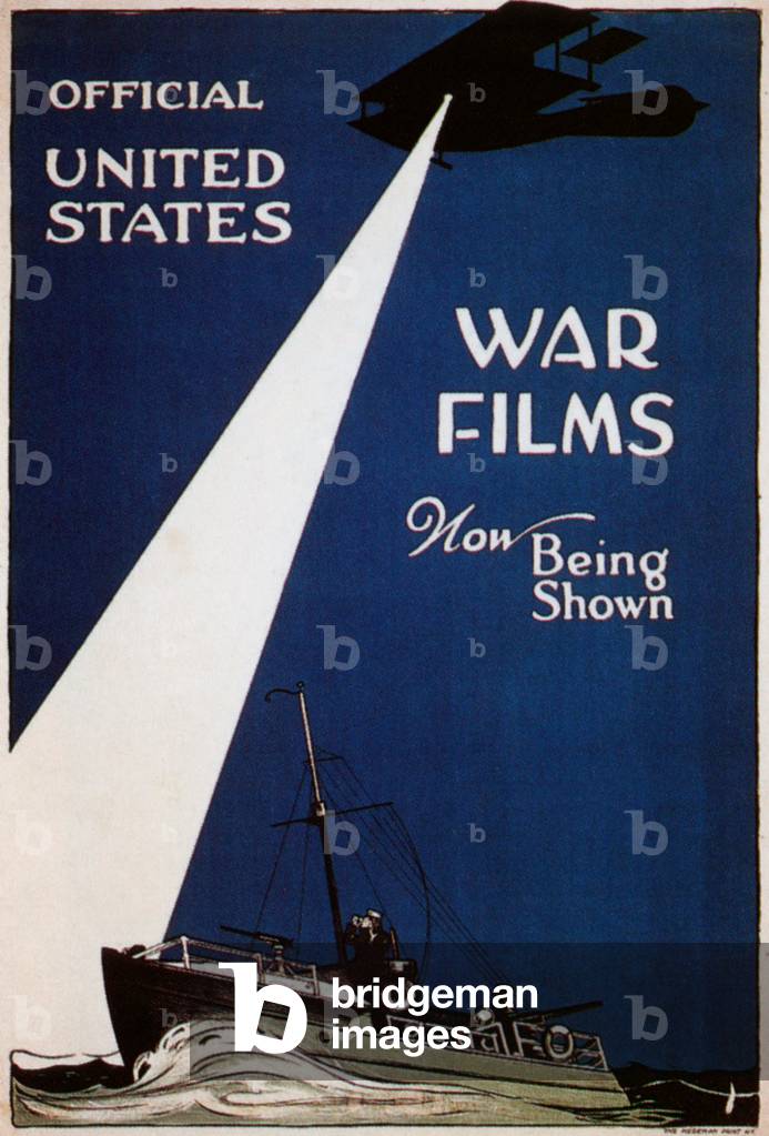 Official United States War Films, Now Being Shown, 1916 (poster)