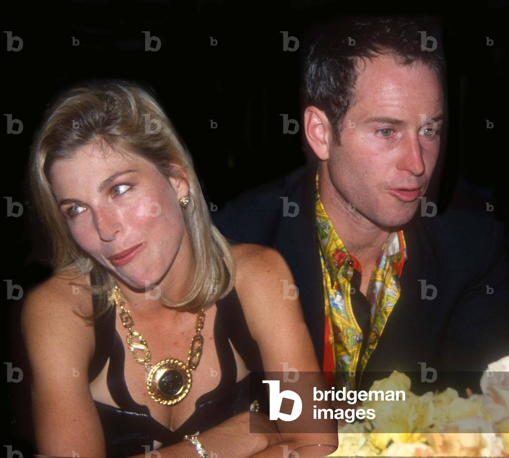 John McEnroe Tatum ONeal, 1992 (photo)