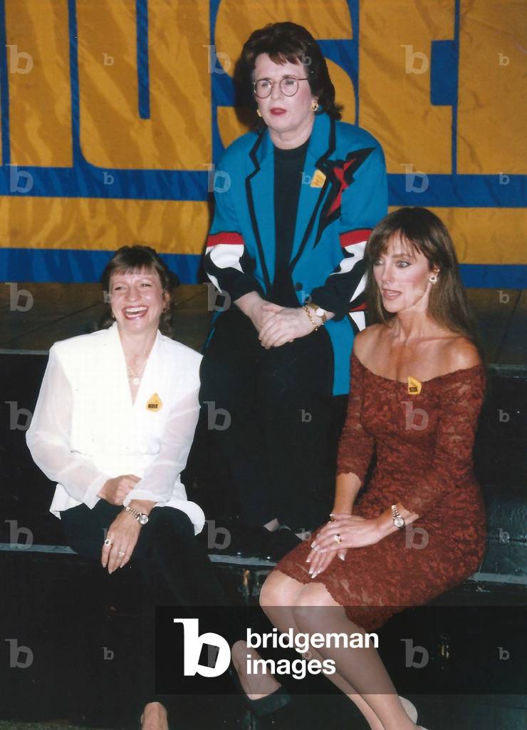 Olga Korbut,Billy Jean King,Peggy Fleming, 1994 (photo)