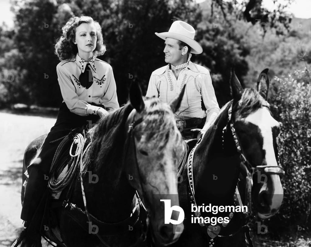 BELLS OF CAPISTRANO, from left: Virginia Grey, Gene Autry, 1942
