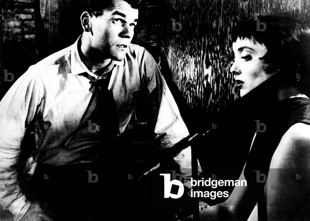 THE BACHELOR PARTY, from left, Don Murray, Carolyn Jones, 1957