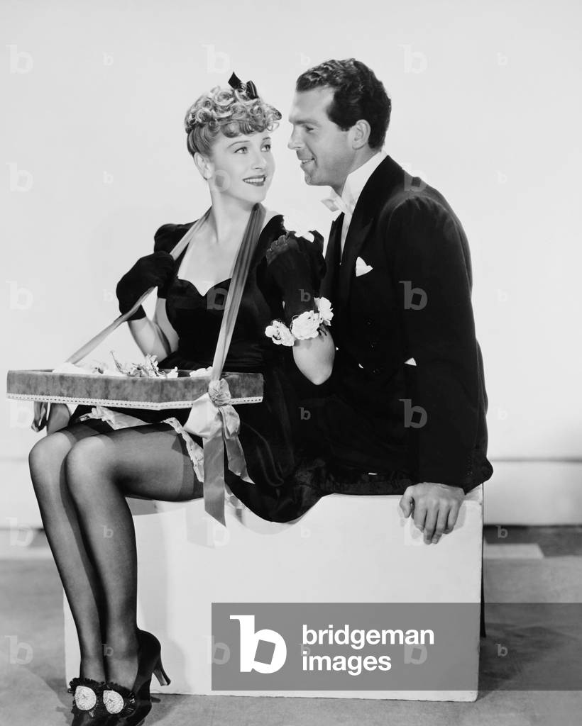 CAFE SOCIETY, from left: Shirley Ross, Fred MacMurray, 1939