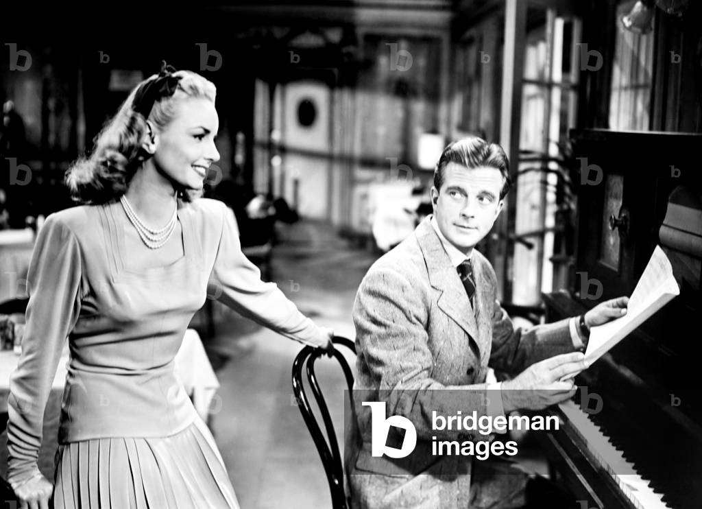 THE FABULOUS DORSEYS, (aka THE FIGHTING DORSEYS), from left, Janet Blair, William Lundigan, 1947