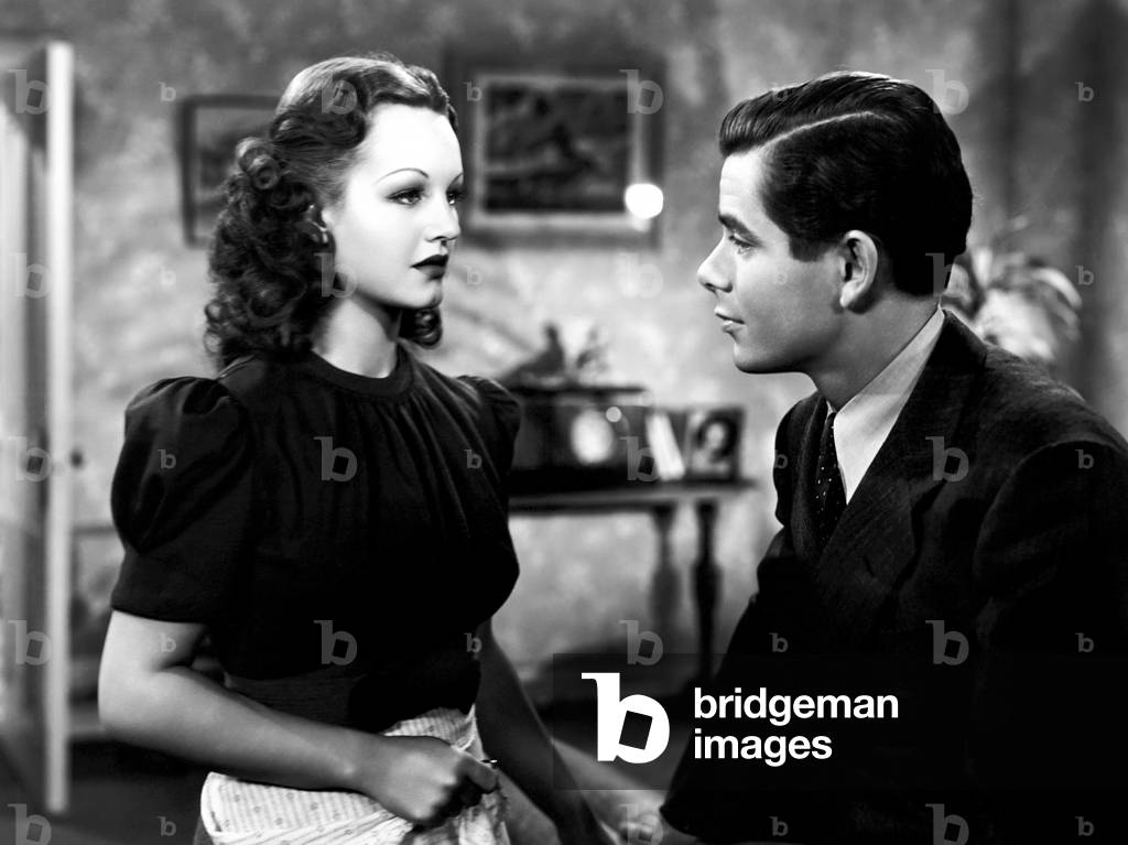 BABIES FOR SALE, from left: Rochelle Hudson, Glenn Ford, 1940
