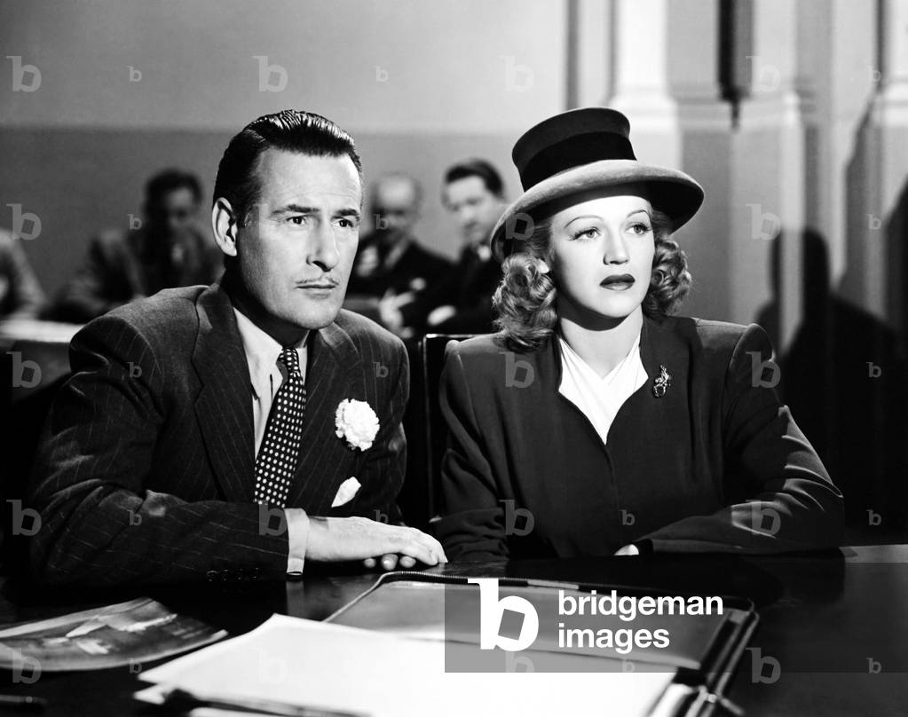 CRIMINAL COURT, from left, Tom Conway, Martha O'Driscoll, 1946