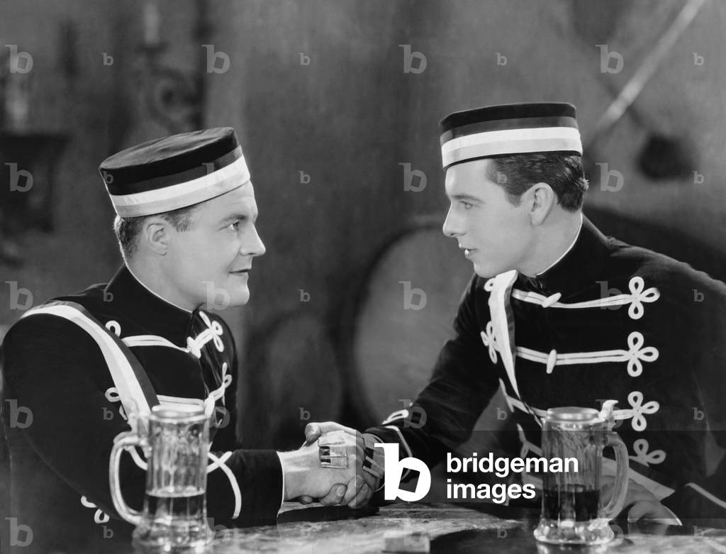 THE GREAT DECEPTION, from left: Reginald Sheffield, Ben Lyon, 1926