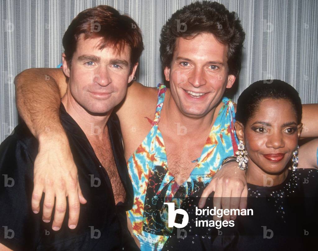Treat Williams Rex Smith Melba Moore, 1986 (photo)