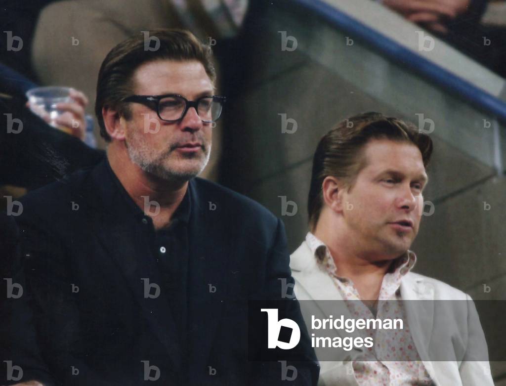 Alex, Stephen Baldwin US Open Tennis, 2004 (photo)