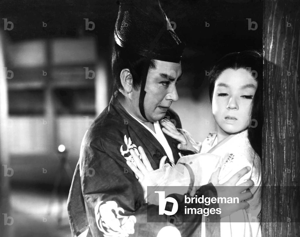 GATE OF HELL, (aka JIGOKUMON), from left, Kazuo Hasegawa, Machiko Kyo, 1953