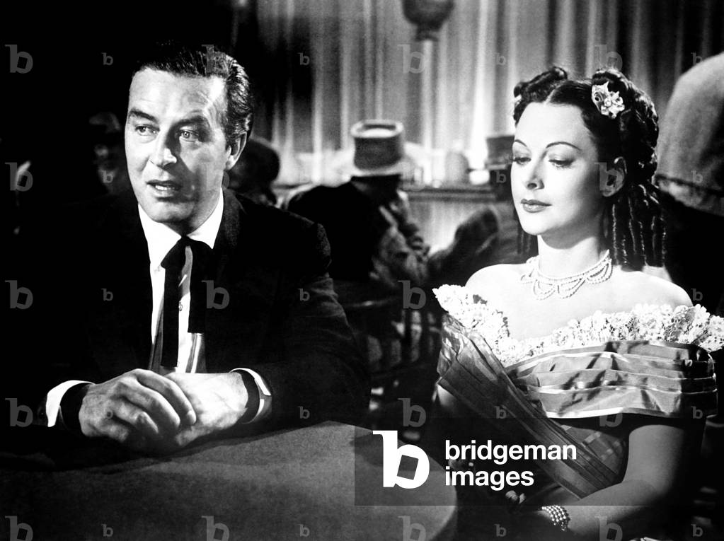 COPPER CANYON, from left, Ray Milland, Hedy Lamarr, 1950