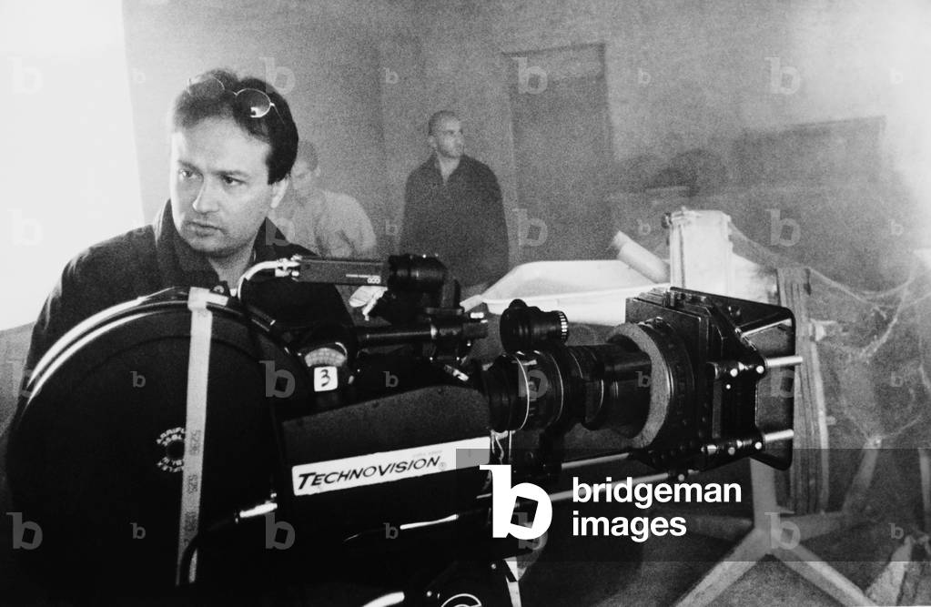 FLIGHT OF THE INNOCENT, director Carlo Carlei on set, 1992