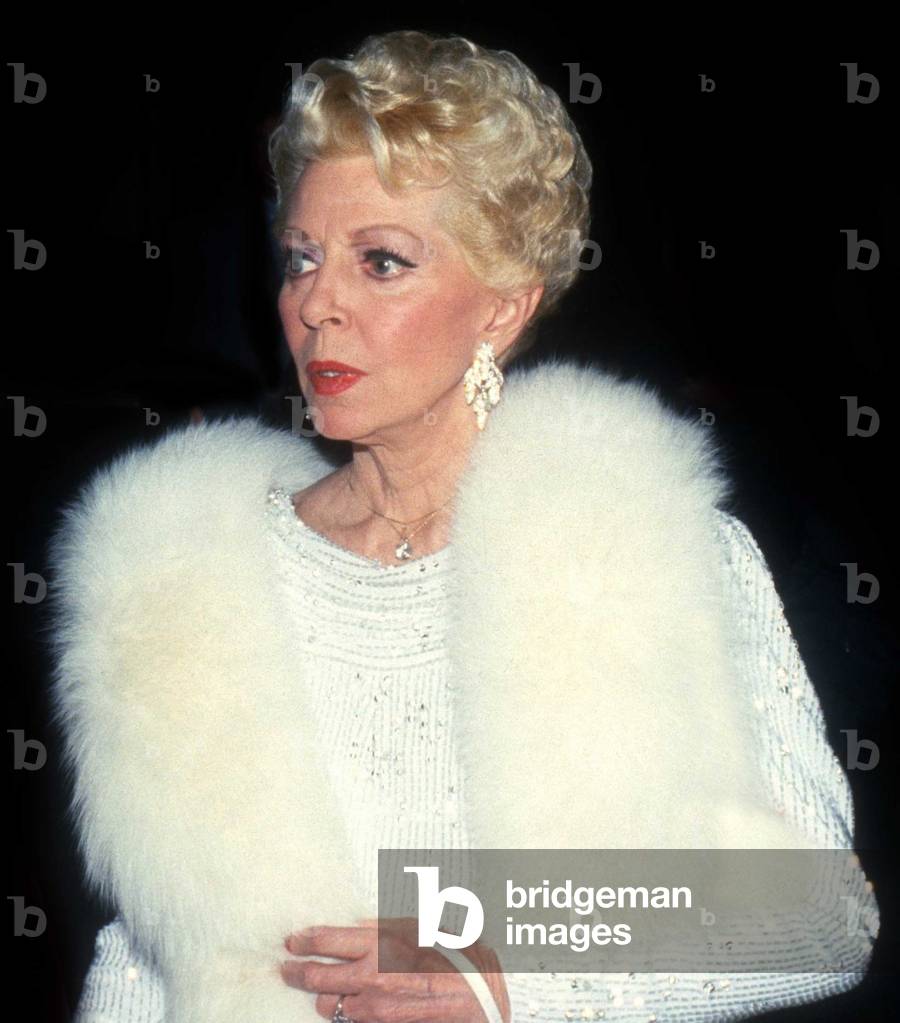 Lana Turner, 1985 (photo)