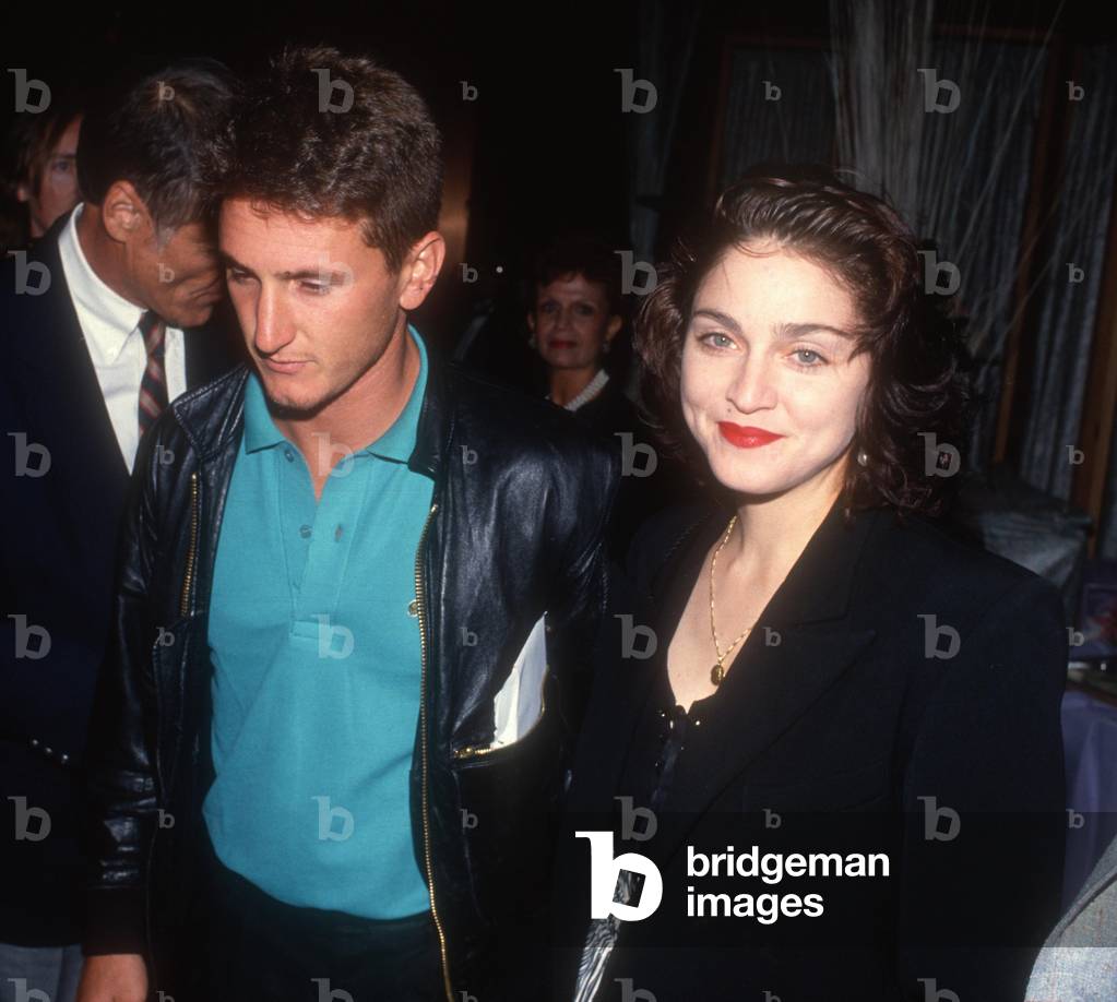Sean Penn Madonna, 1990 (photo)
