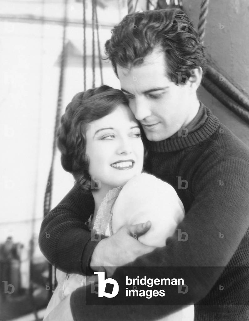 ACROSS TO SINGAPORE, from left: Joan Crawford, Ramon Novarro, 1928