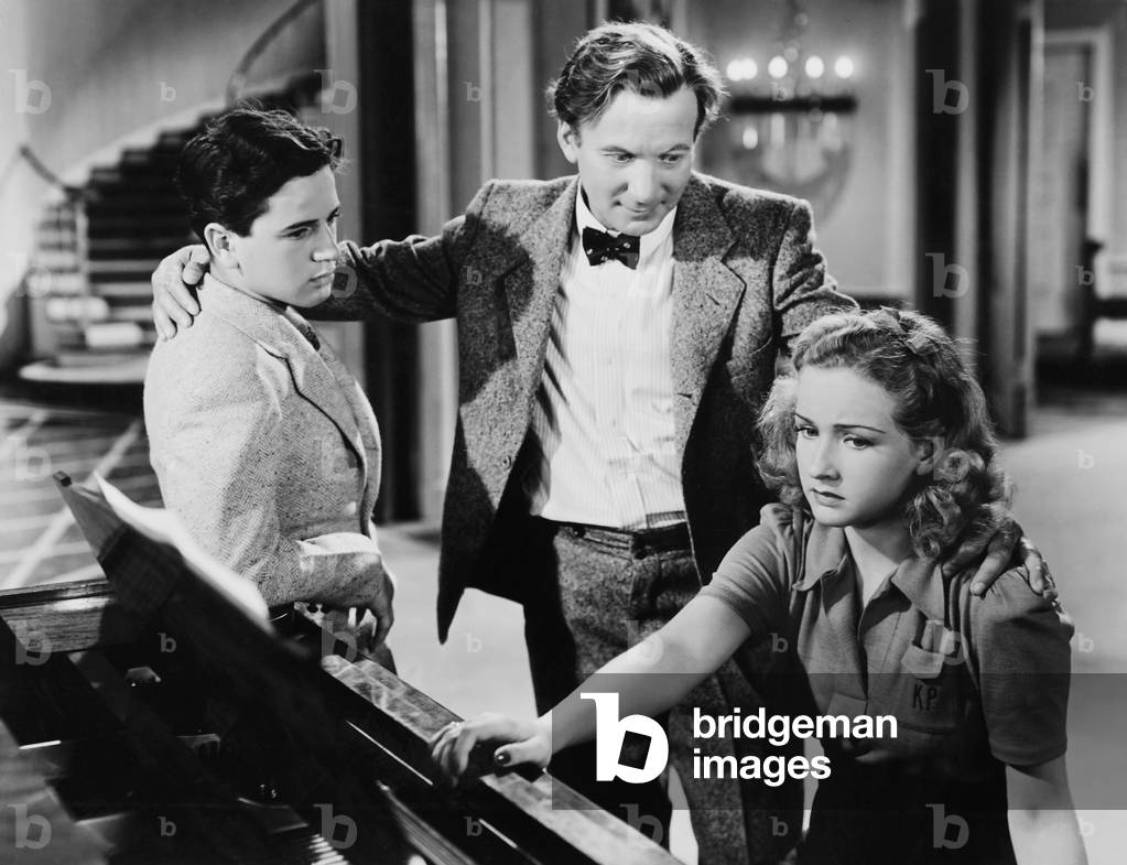 GALLANT SONS, from left: Gene Reynolds, El Brendel, Bonita Granville, 1940