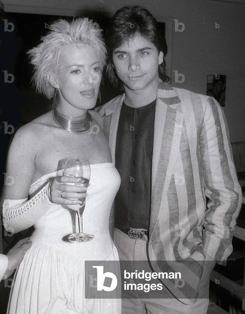 John Stamos and Karen Hardy circa, 1980s (photo)