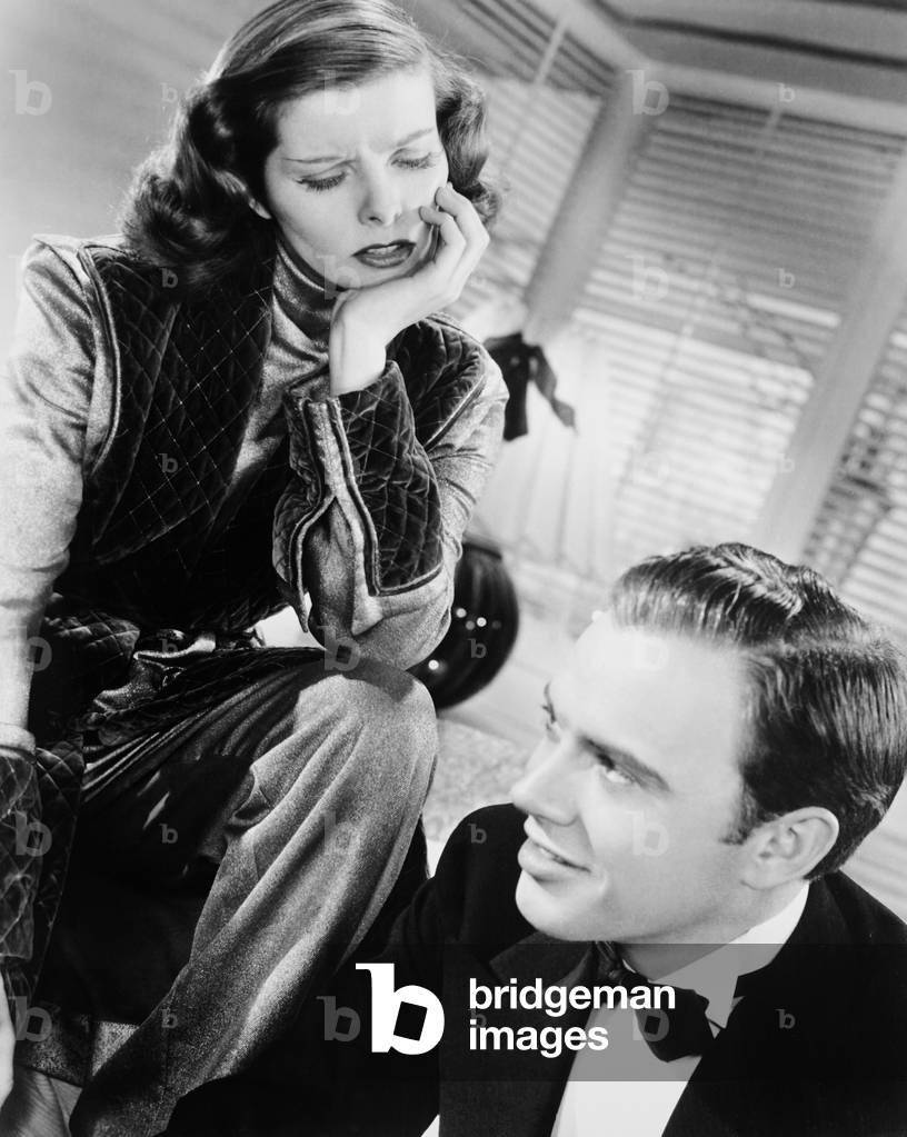BREAK OF HEARTS, from left: Katharine Hepburn, John Beal, 1935