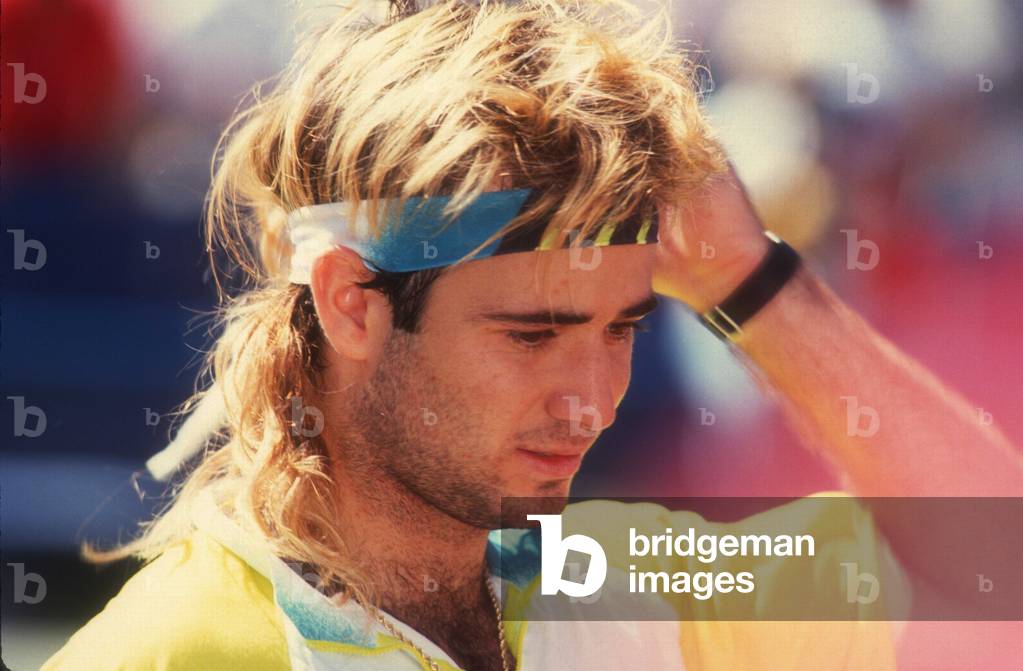 Andre Agassi, 1990 (photo)