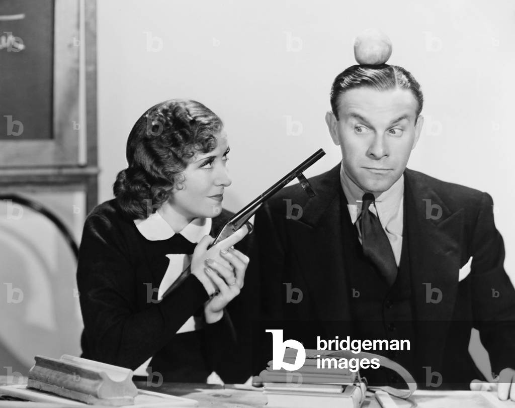 COLLEGE SWING, from left: Gracie Allen, George Burns, 1938