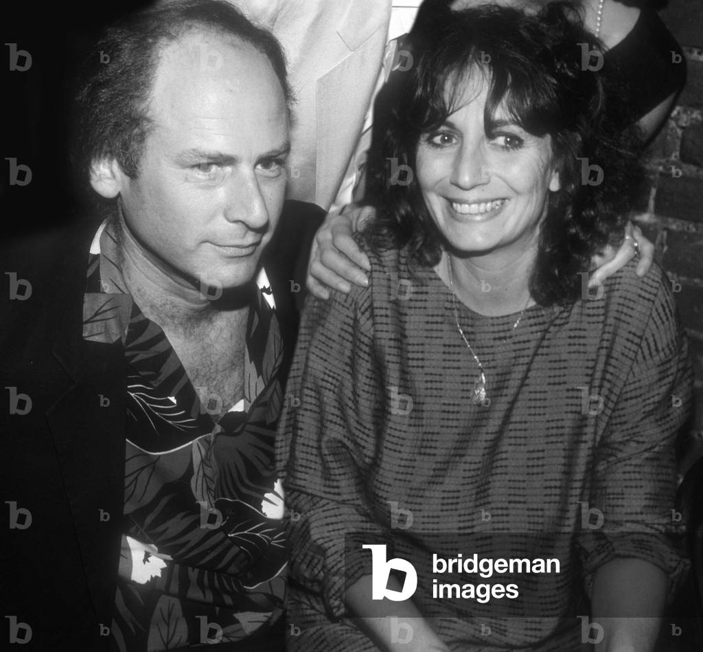 Art Garfunkel and Penny Marshall, 1985 (photo)