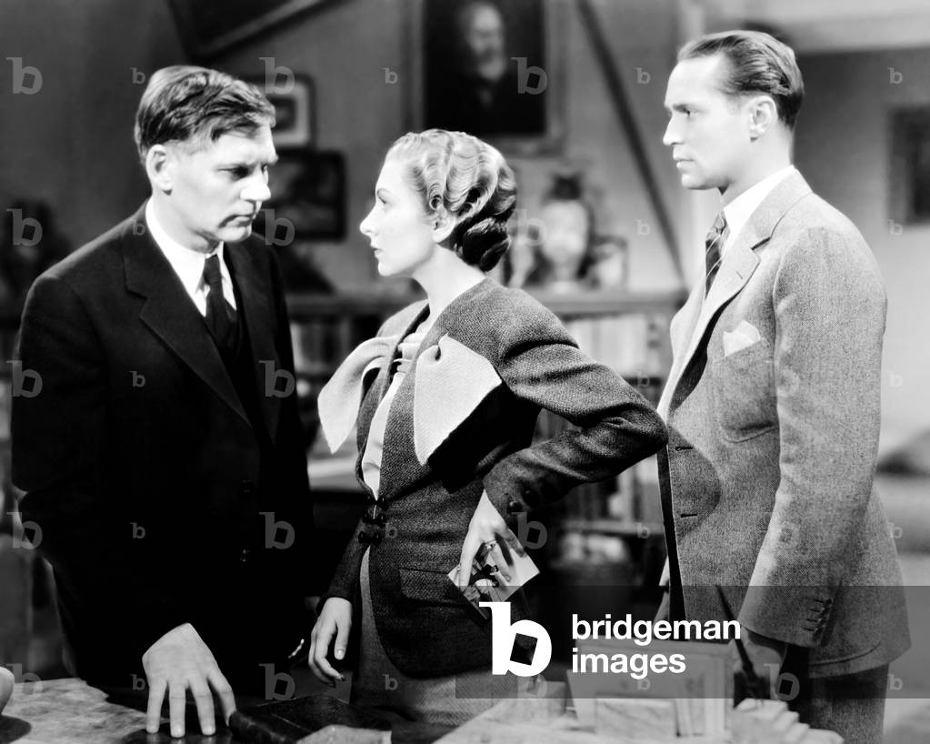 GABRIEL OVER THE WHITE HOUSE, from left, Walter Huston, Karen Morley, Franchot Tone, 1933