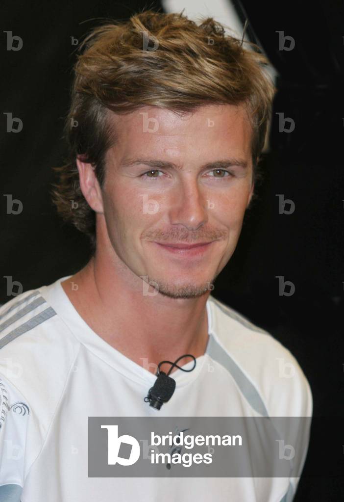 Soccer Superstar David Beckham And Adidas To Unveil His New Predator Pulse Boot And Predator Product Line, Adidas Sport Performance Store, New York City, 06/02/2005 (photo)