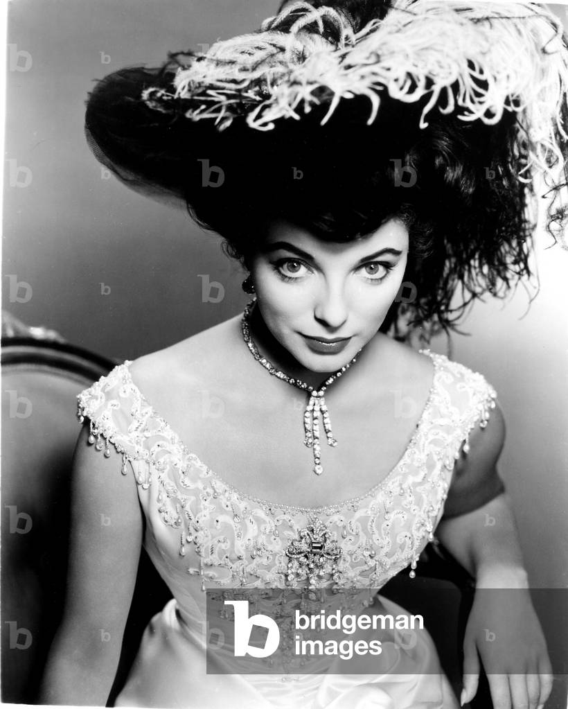 THE GIRL IN THE RED VELVET SWING, Joan Collins, 1955, 20th Century Fox