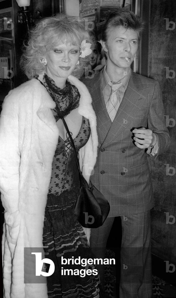 Monique Van Vooren David Bowie, 1977 (photo)