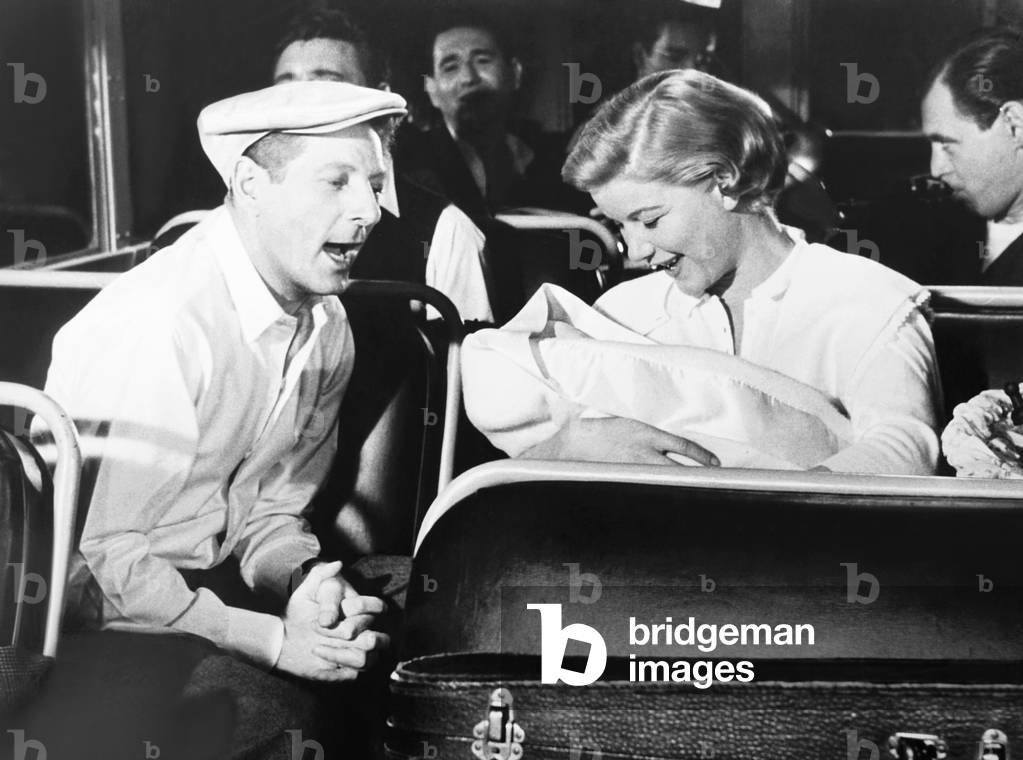 THE FIVE PENNIES, from left: Danny Kaye, Barbara Bel Geddes, 1959