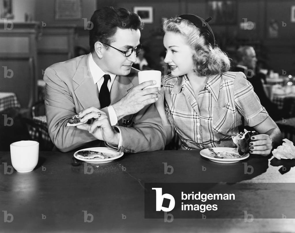 THE BEAUTIFUL CHEAT, from left: Noah Beery Jr., Bonita Granville, 1945