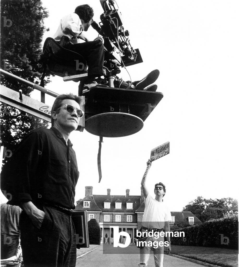 GETTING IT RIGHT, director Randal Kleiser, on location, 1989