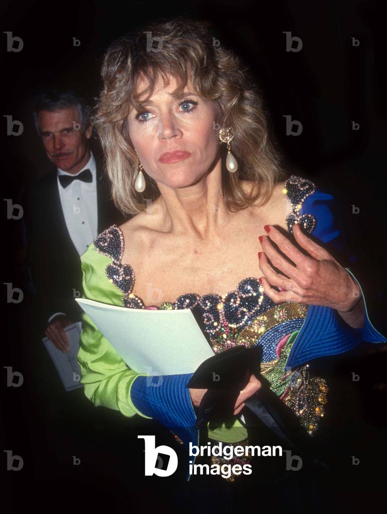 Jane Fonda Ted Turner, 1991 (photo)