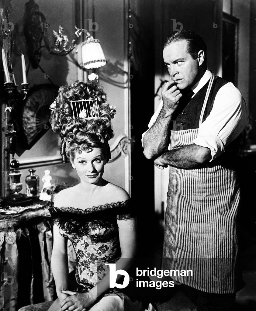 FANCY PANTS, from left, Lucille Ball, Bob Hope, 1950