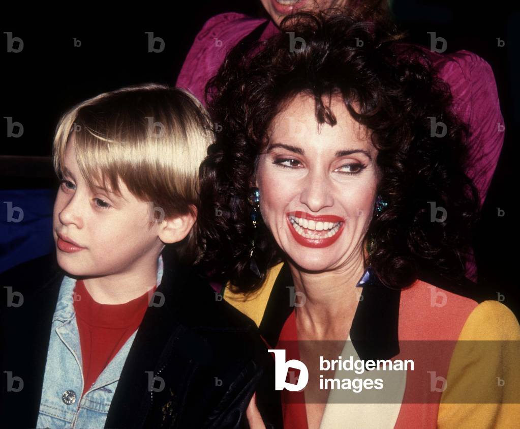 Macauley Culkin and Susan Lucci, 1991 (photo)