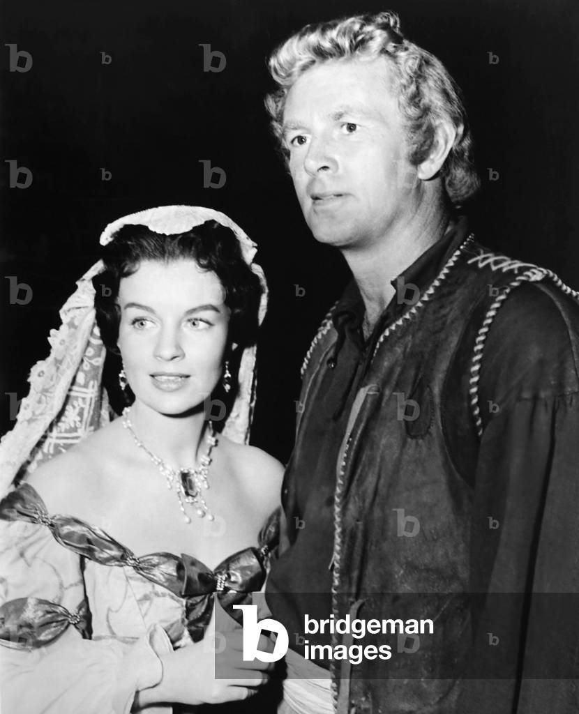THE GOLDEN HAWK, from left: Helena Carter, Sterling Hayden, 1952