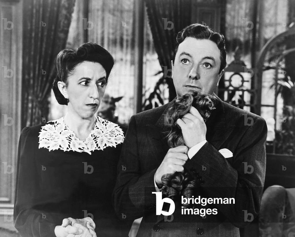 GEORGE WHITE'S SCANDALS, from left: Margaret Hamilton, Jack Haley, 1945