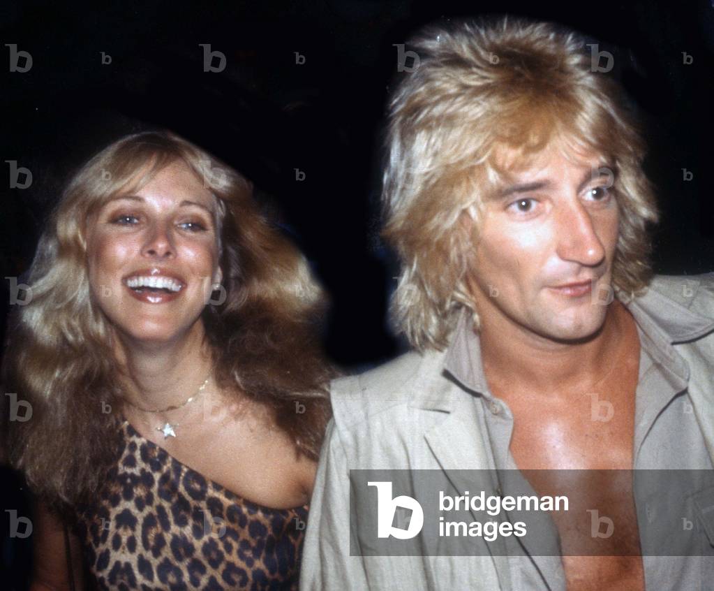 Rod Stewart Alana Stewart, 1978 at Studio 54 (photo)