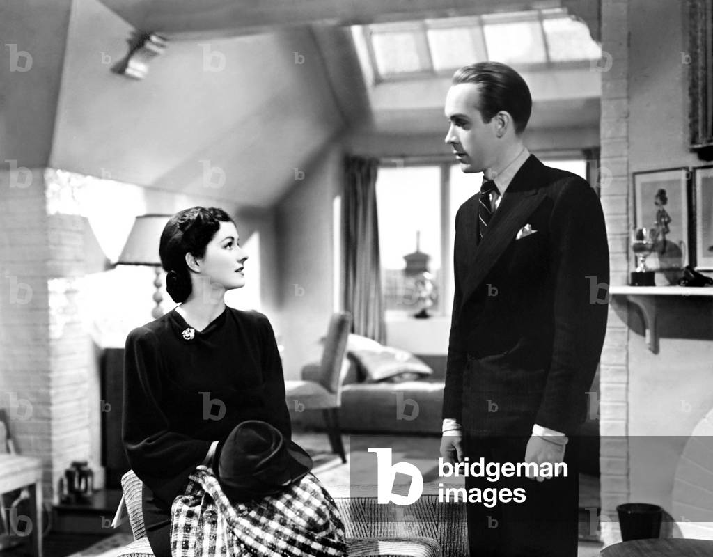 GIRL IN THE NEWS, from left, Margaret Lockwood, Barry K. Barnes, 1940