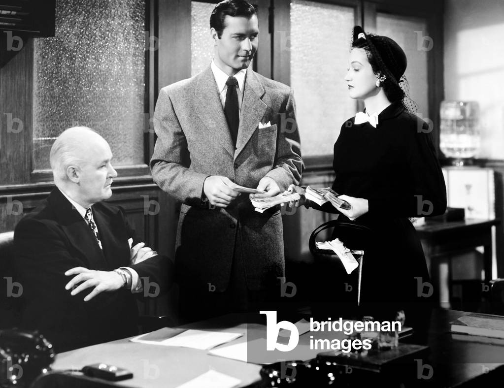 THE GIRL FROM MANHATTAN, standing, from left, George Montgomery, Dorothy Lamour, 1948