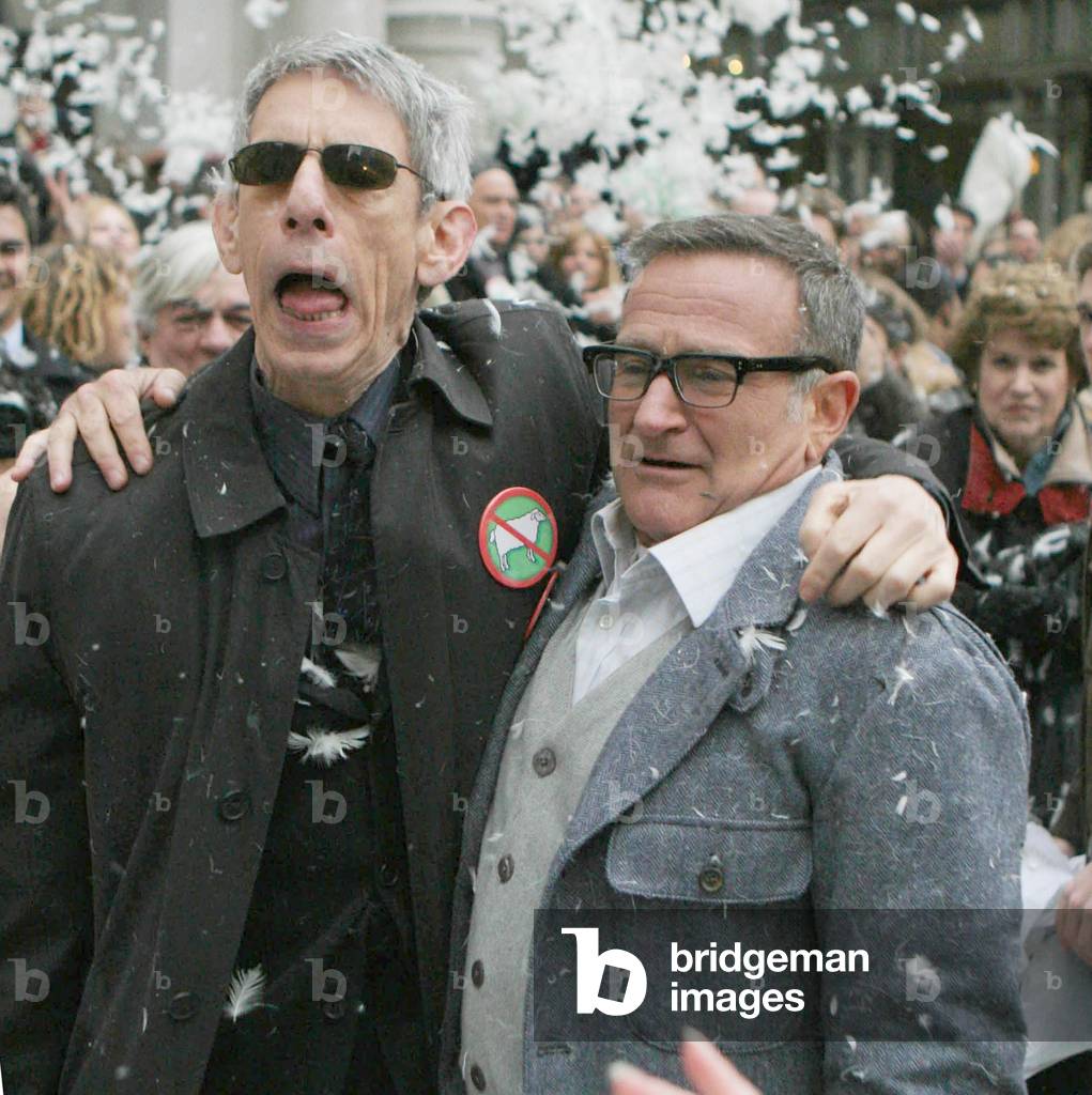 Robin Williams, Richard Belzer, 2008 (photo)