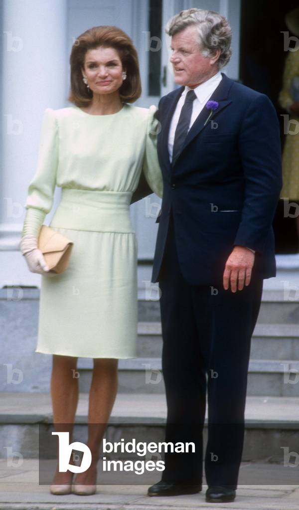 Jackie & Ted Kennedy, 1986 (photo)