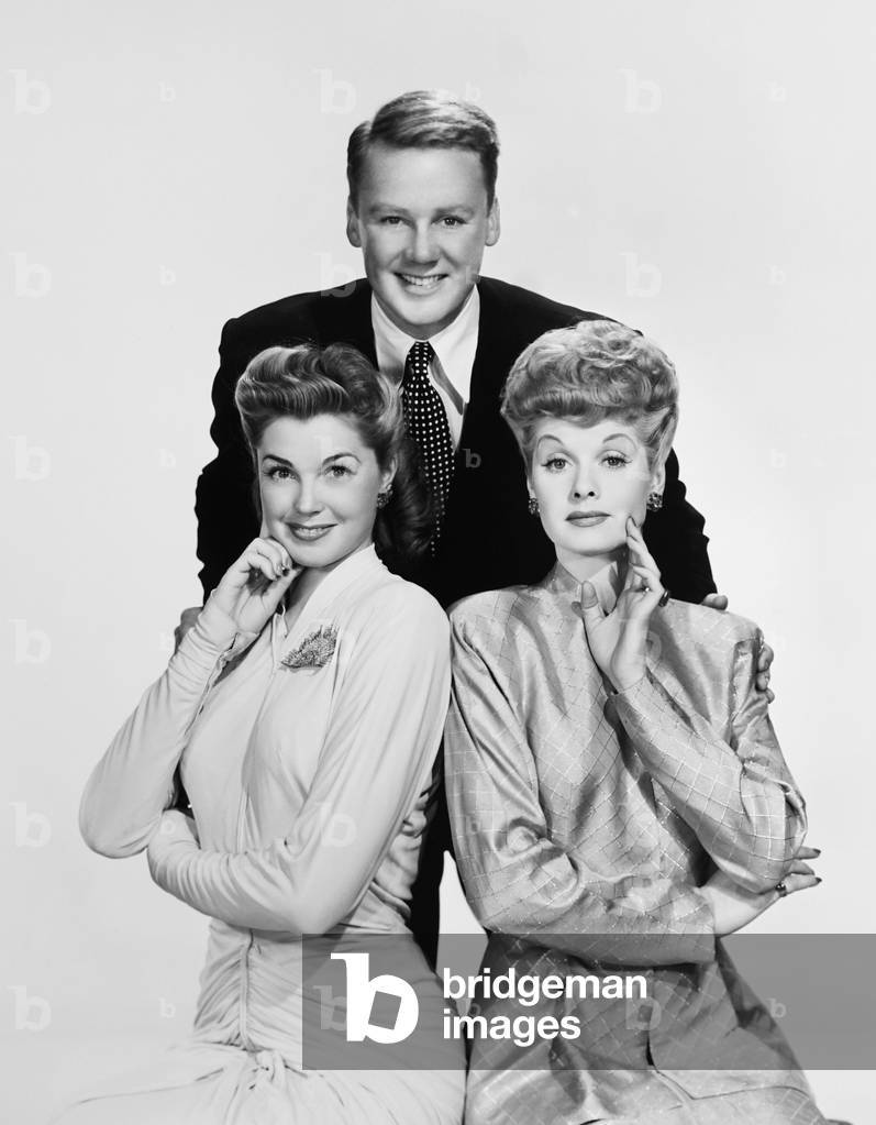 EASY TO WED, from left: Esther Williams, Van Johnson, Lucille Ball, 1946