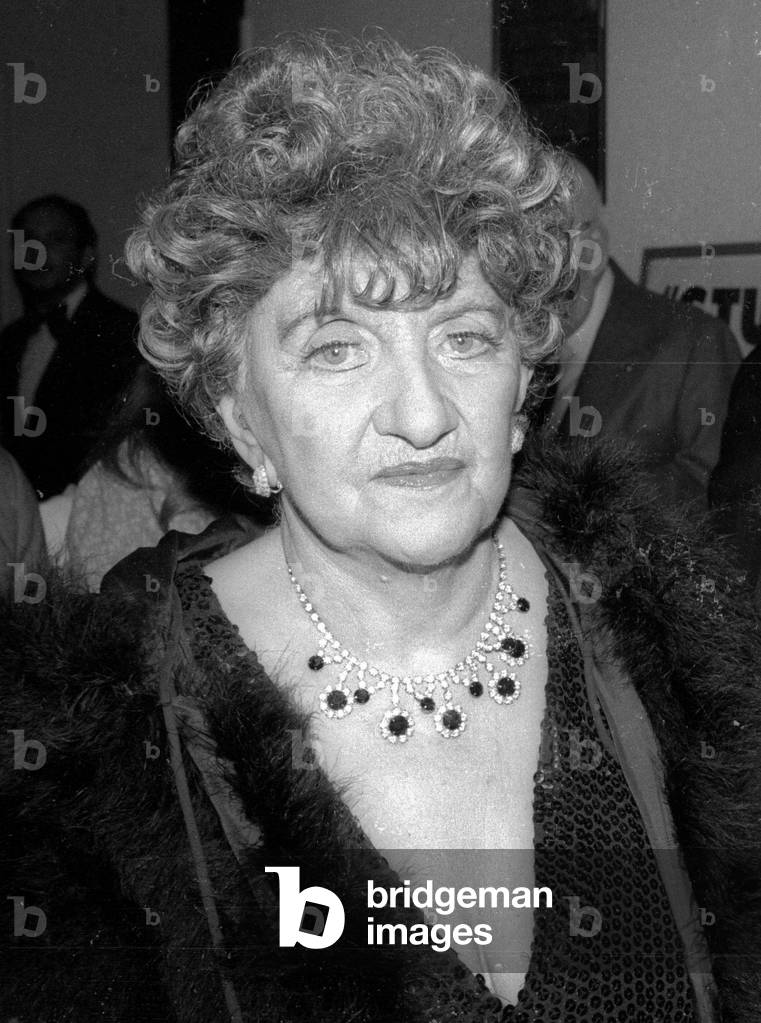 Hermione Gingold, undated (photo)