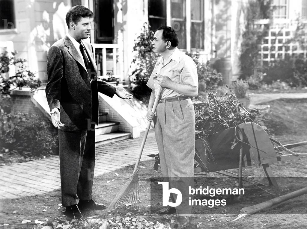 ALL MY SONS, from left, Burt Lancaster, Edward G. Robinson, 1948