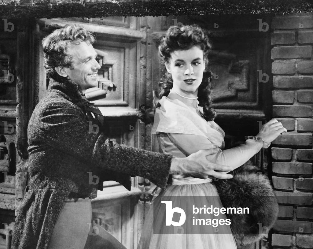 THE FIGHTING O'FLYNN, from left: Douglas Fairbanks Jr., Helena Carter, 1949