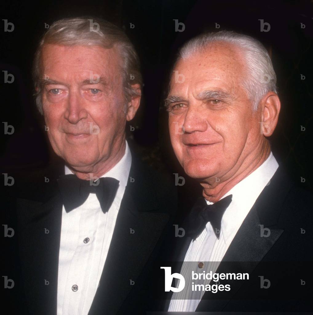 James Stewart and General William Westmoreland, undated (photo)